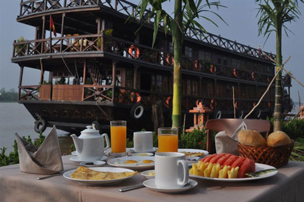 Mekong Lodge Breakfast